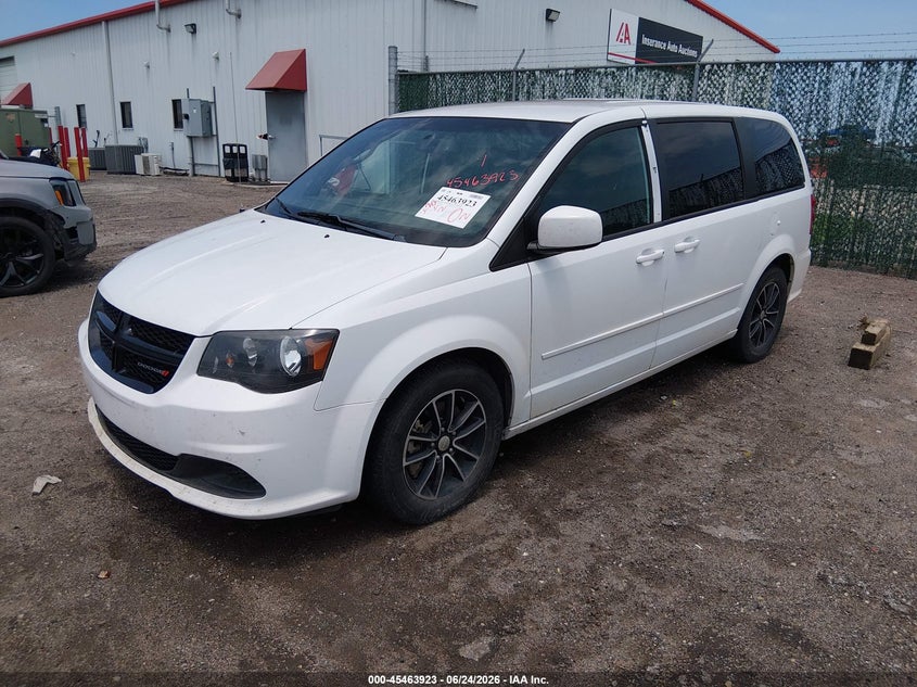 Vin: 2c4rdgbg6gr102224, lot: 45962060, dodge grand caravan se plus 20162