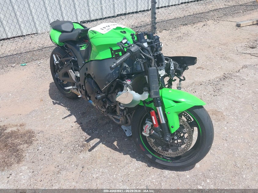 2021 KAWASAKI ZX1002 auction photo 1