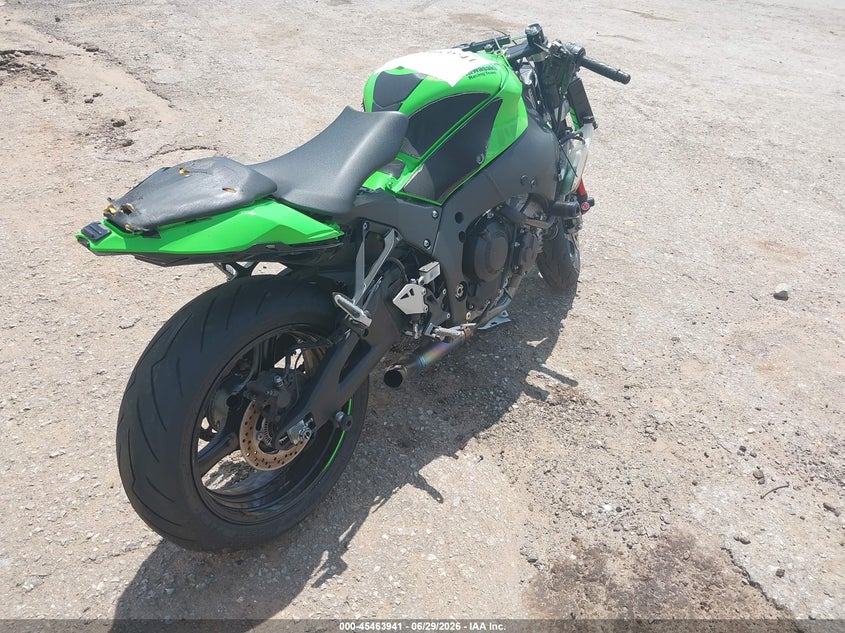 2021 KAWASAKI ZX1002 auction photo 4