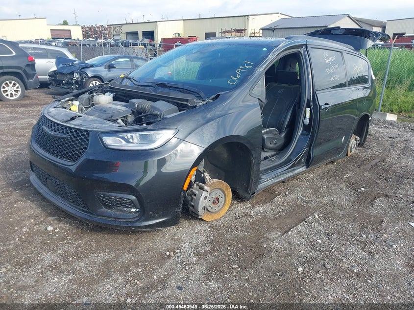 Vin: 2c4rc3gg0pr506981, lot: 45962086, chrysler pacifica limited awd 20232