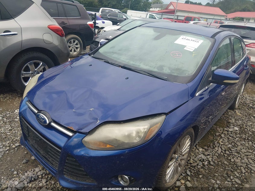 Vin: 1fahp3n27cl269955, lot: 45962092, ford focus titanium 20122