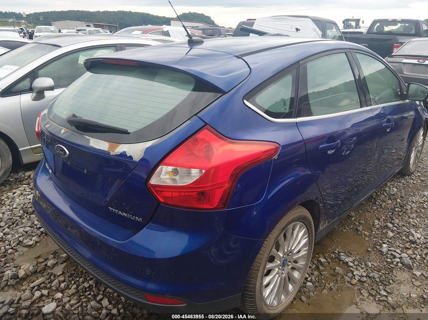 Vin: 1fahp3n27cl269955, lot: 45962092, ford focus titanium 20124
