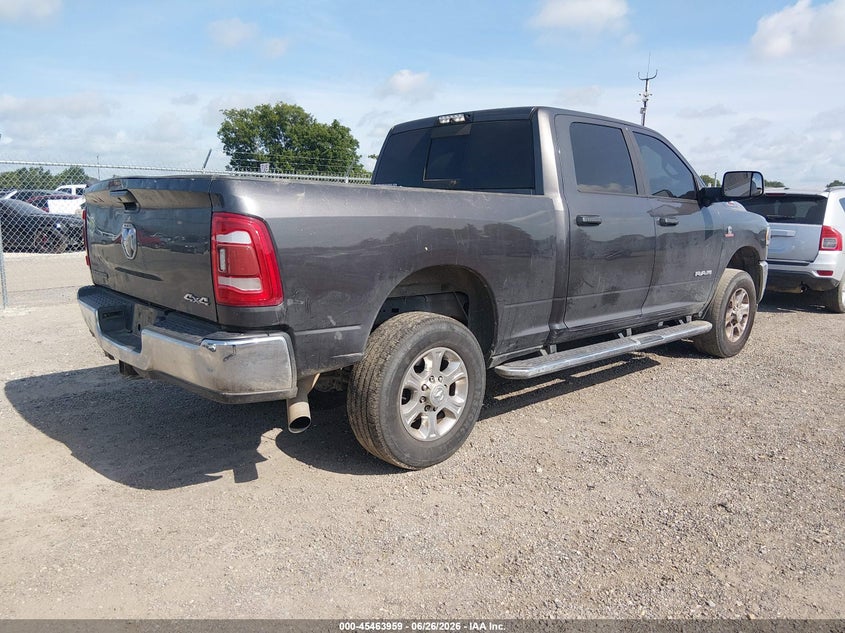Vin: 3c6ur5dl4mg695861, lot: 45962096, ram 2500 big horn  4x4 6'4 box 20214