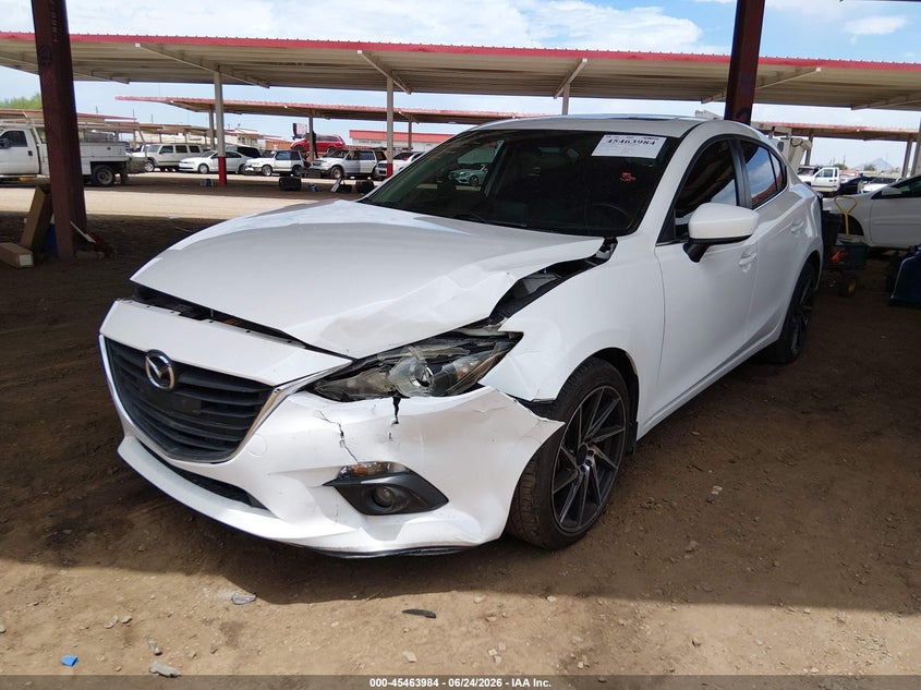 Vin: jm1bm1v75g1286800, lot: 45962121, mazda mazda3 i touring 20162