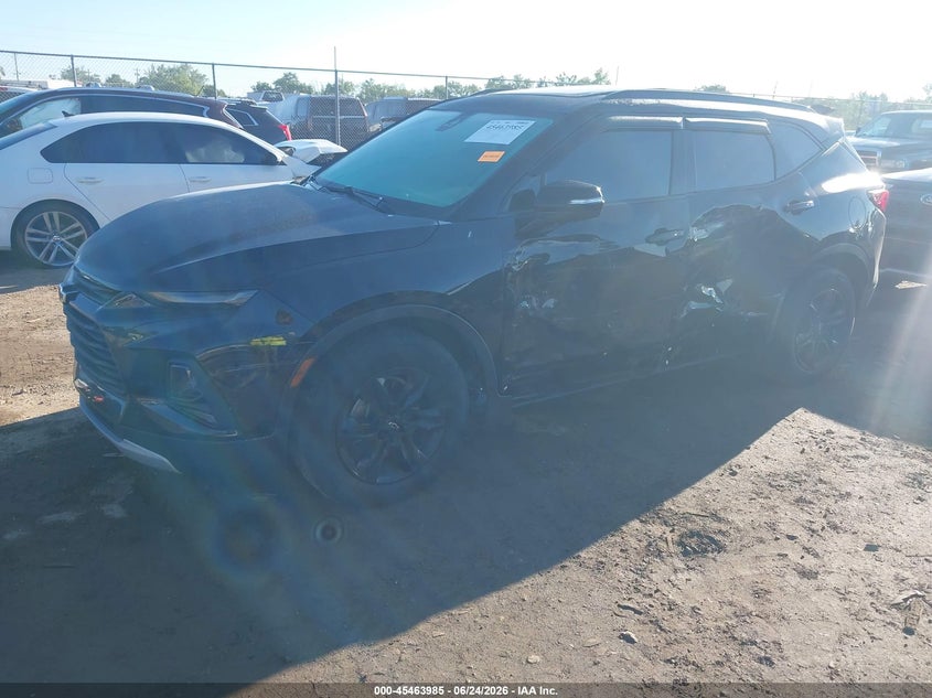 Vin: 3gnkbjrs1ls718321, lot: 45962122, chevrolet blazer awd 3lt 20202