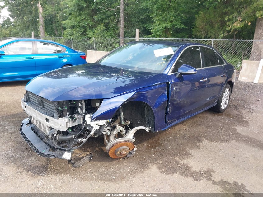Vin: wauabaf48mn014362, lot: 45962147, audi a4 premium 40 tfsi quattro s tronic 20212