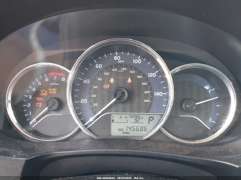 2014 TOYOTA COROLLA auction photo 7