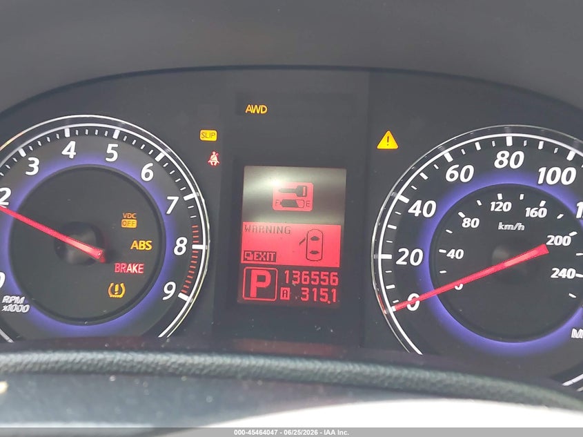 INFINITI G35X 2007 VIN JNKBV61F07M813744