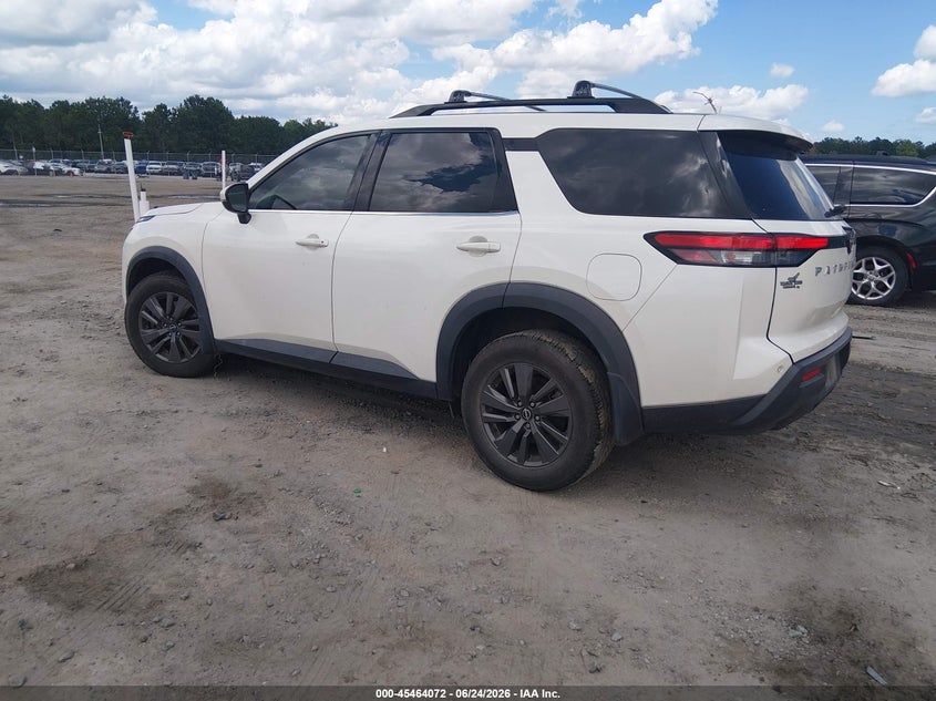 Vin: 5n1dr3ba0nc254873, lot: 45962209, nissan pathfinder sv 2wd 20223