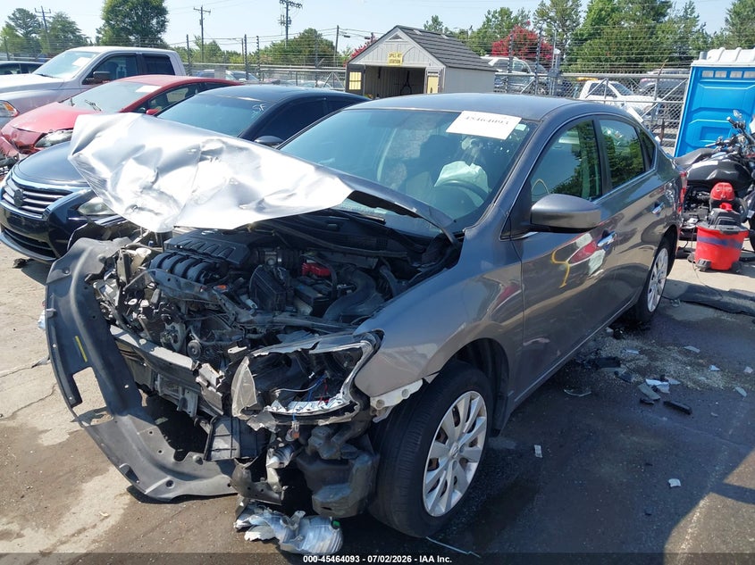 2015 NISSAN SENTRA auction photo 2