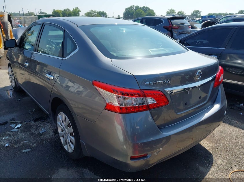 2015 NISSAN SENTRA auction photo 3