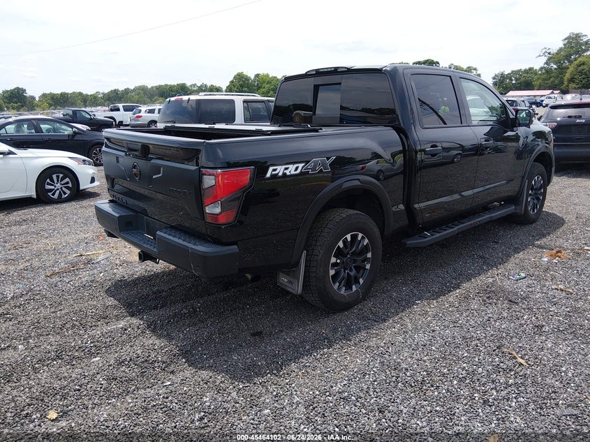 Vin: 1n6aa1ed5ln505278, lot: 45962239, nissan titan pro-4x 4x4 20204