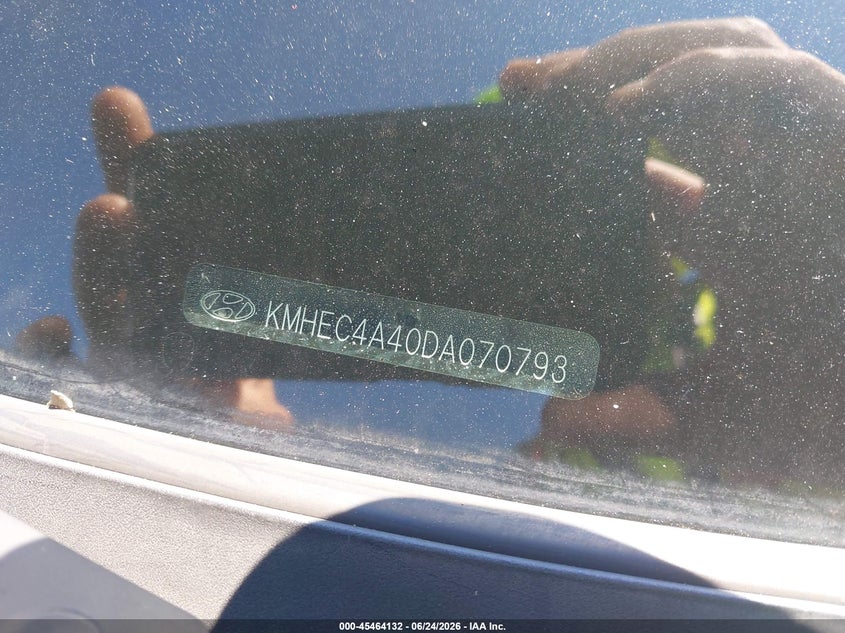 2013 HYUNDAI SONATA SEDAN 2.4L I-4 DOHC, VVT, 159HP