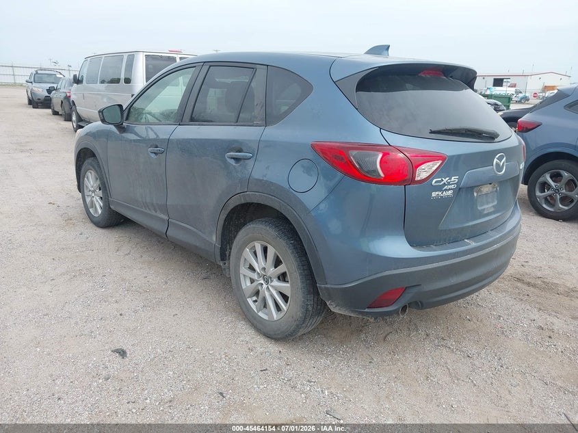 Vin: jm3ke4cy2f0447691, lot: 45962291, mazda cx-5 touring 20153