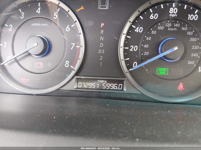 2012 Honda Crosstour Ex-L VIN: 5J6TF2H51CL011030 Lot: 45464238