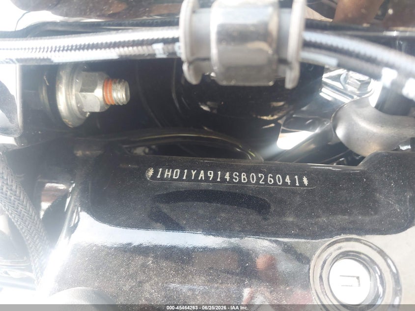 2025 Harley-Davidson Flhc VIN: 1HD1YA914SB026041 Lot: 45464263