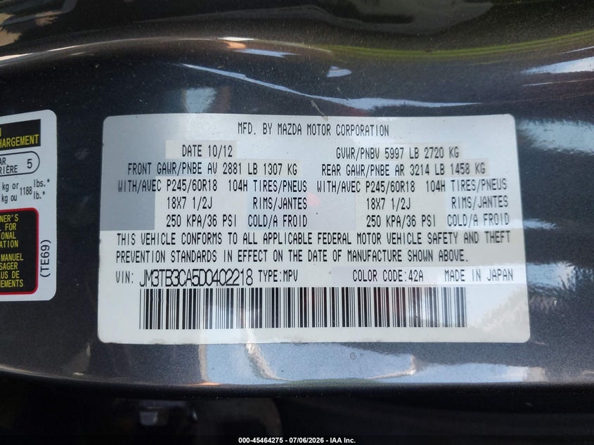 AtlanticExpress - Mazda CX-9
