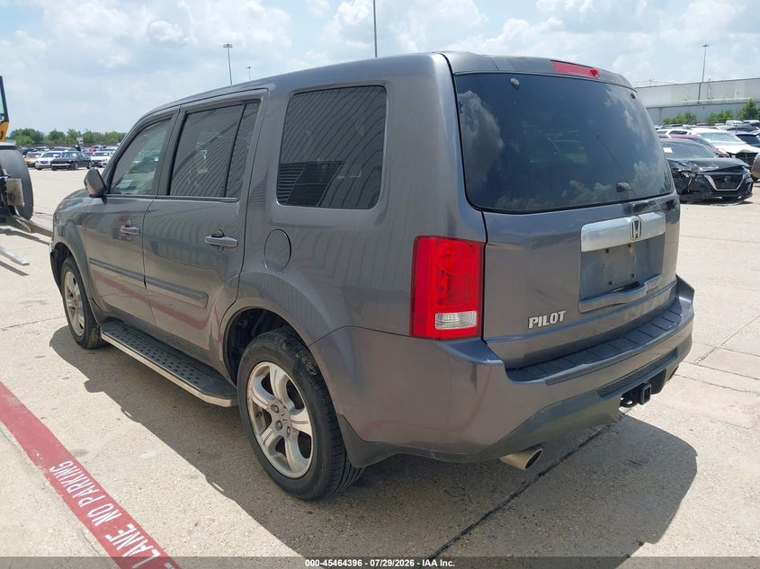 Vin: 5fnyf3h50fb028944, lot: 45962533, honda pilot ex-l 20153