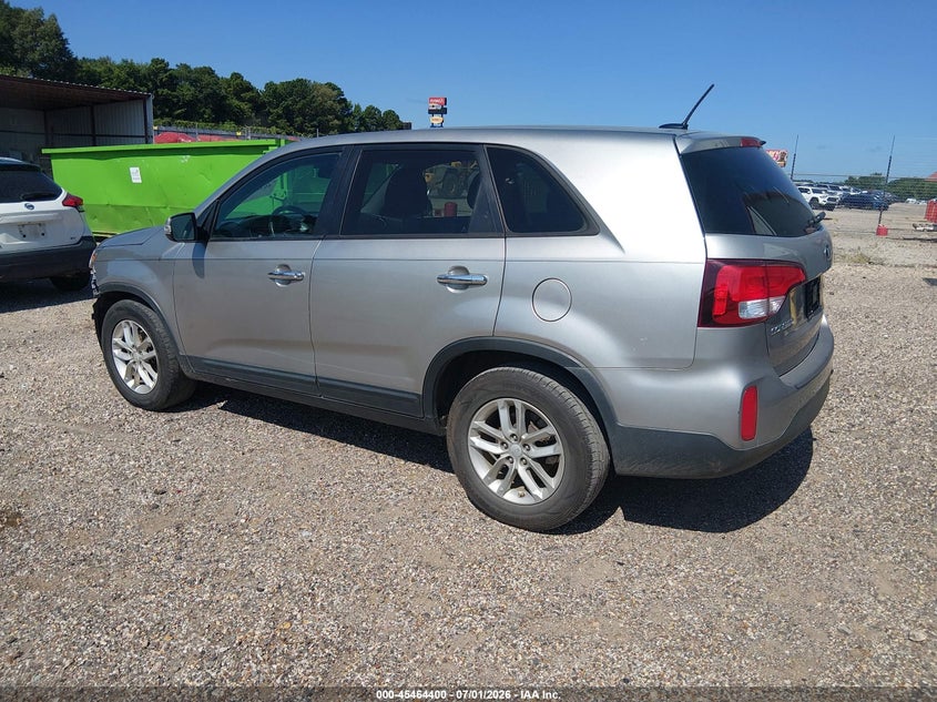 Vin: 5xykt3a65fg602836, lot: 45962536, kia sorento lx 20153