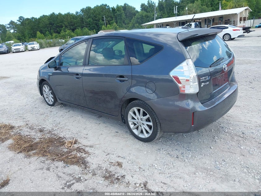2013 TOYOTA PRIUS V auction photo 3