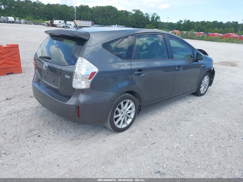 2013 TOYOTA PRIUS V auction photo 4