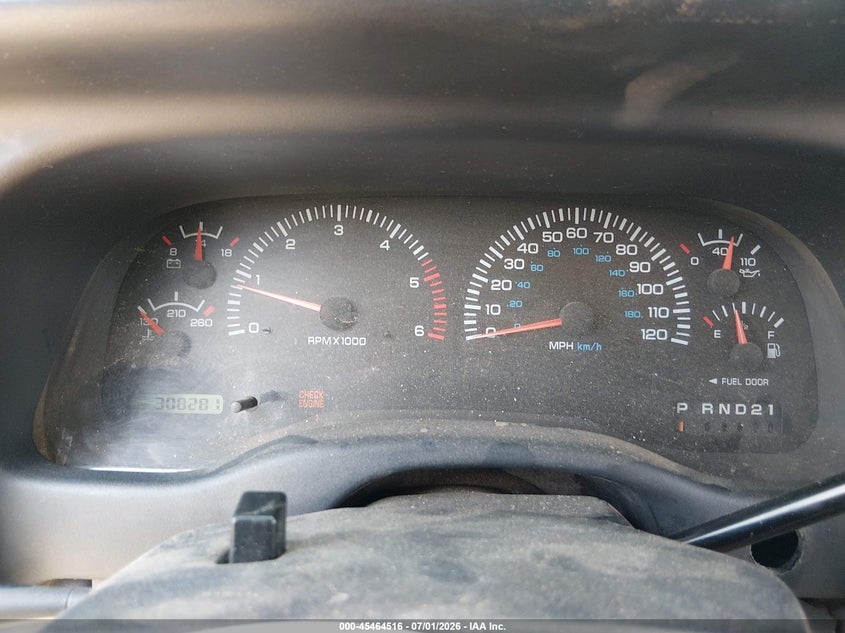 1998 Dodge Dakota Slt/Sport VIN: 1B7GL22X6WS563370 Lot: 45464516