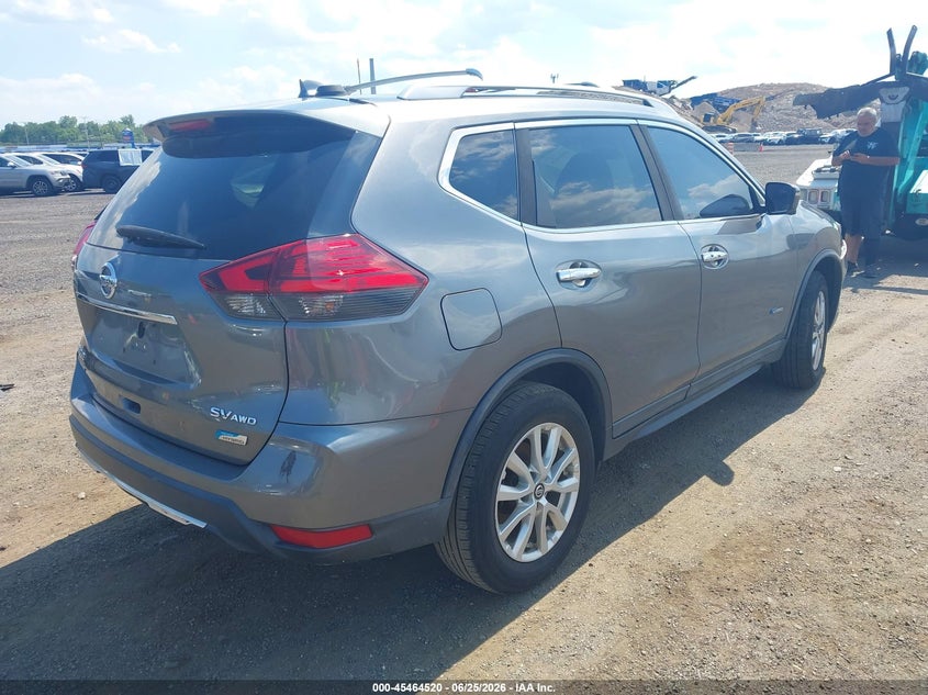 2017 NISSAN ROGUE HYBRID auction photo 4