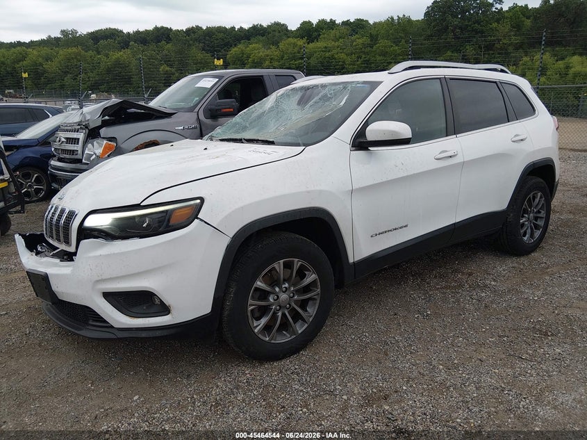 2019 Jeep Cherokee, Front End, IAAI, VIN 1C4PJMLB6KD355007 — photo 2