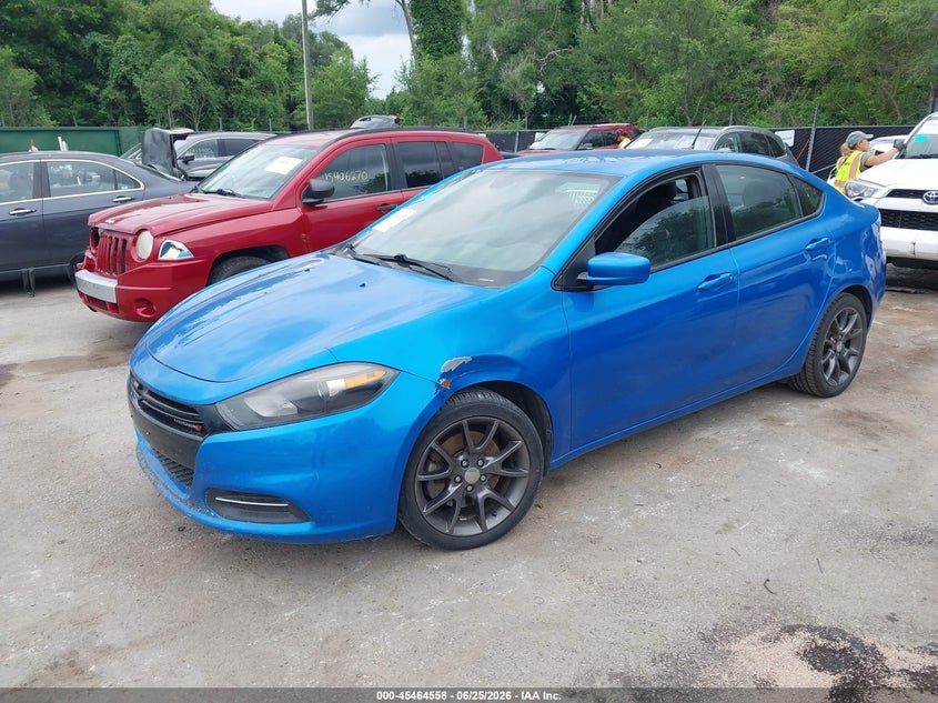 Vin: 1c3cdfaa1gd530139, lot: 45962695, dodge dart se 20162