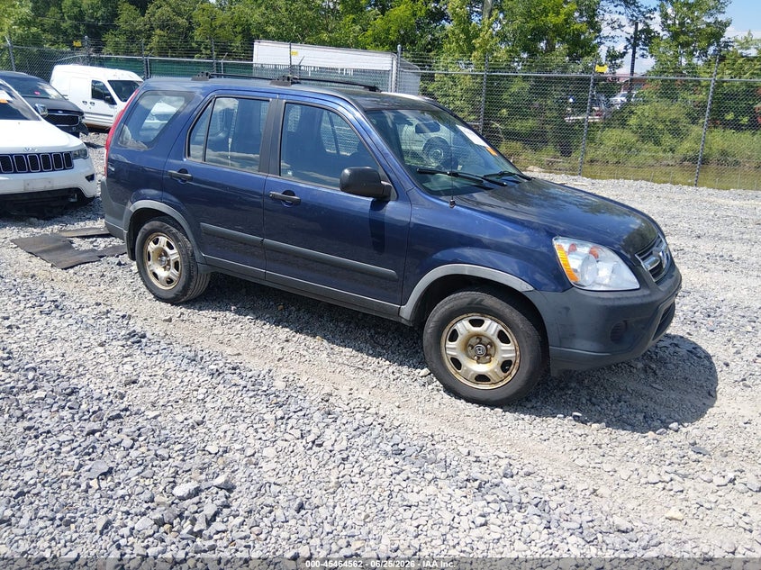 HONDA CR-V 2006 VIN JHLRD785X6C043470