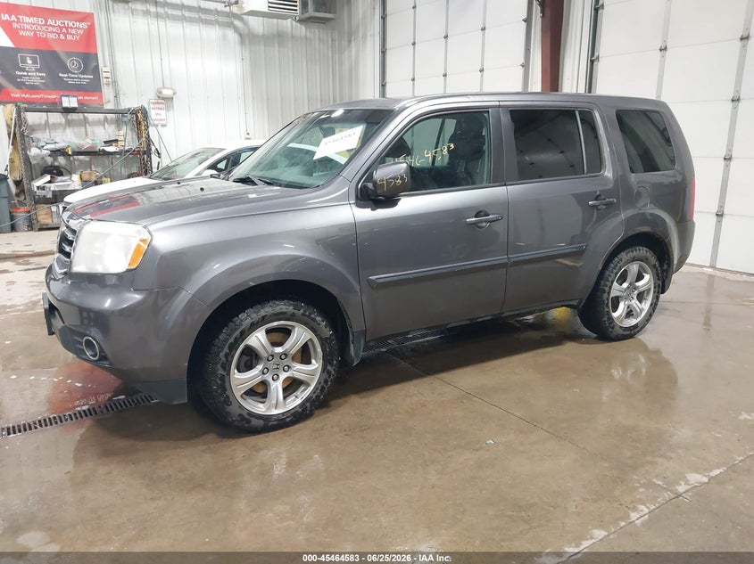 2014 Honda Pilot Ex-L 5FNYF4H54EB029101 photo 1