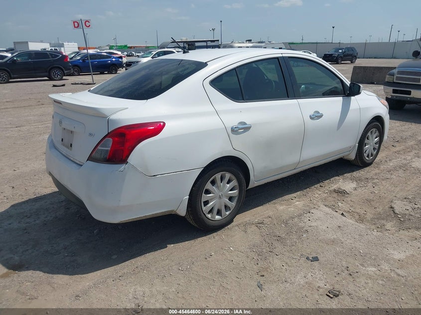 Vin: 3n1cn7ap0hl886602, lot: 45962738, nissan versa 1.6 sv 20174