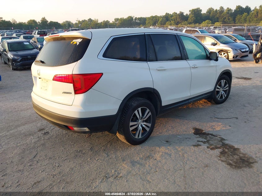 Vin: 5fnyf6h89jb070047, lot: 45962761, honda pilot ex-l 20184