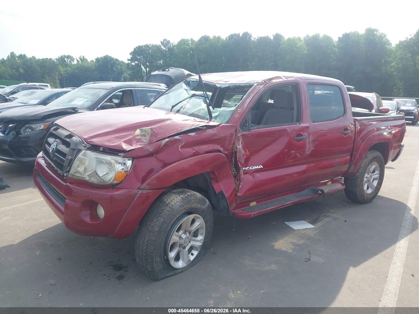 2008 Toyota Tacoma Base V6, Rollover, IAAI, VIN 3TMLU42N78M015492 — photo 2
