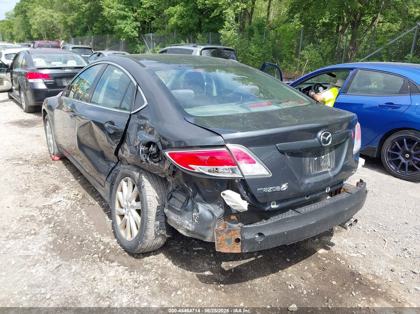 2012 MAZDA 6 SEDAN 2.5L I-4 DOHC, VVT, 168HP