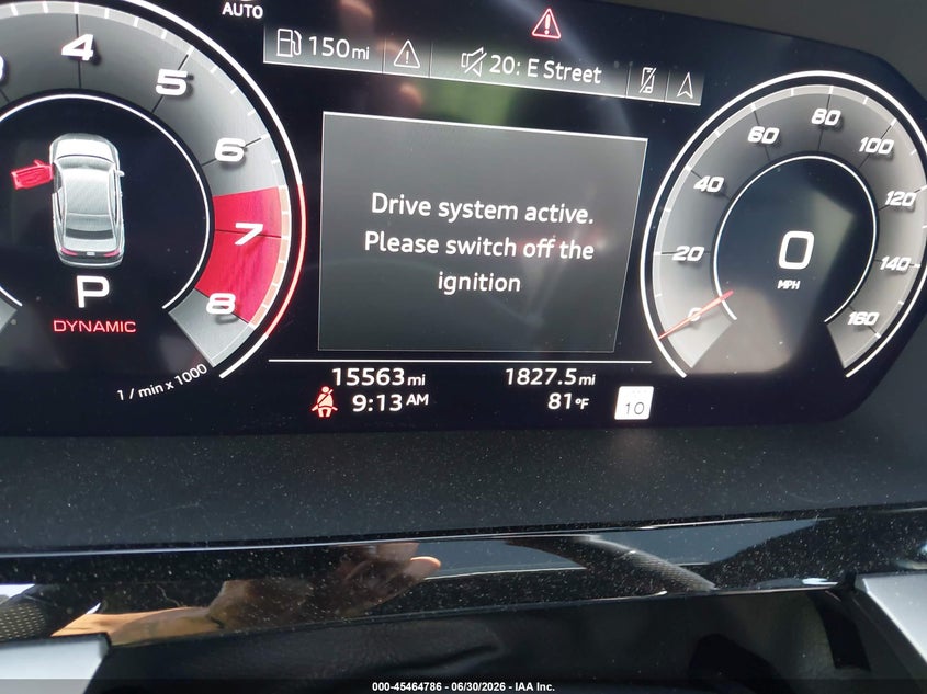 2024 Audi S3 Premium Plus Tfsi Quattro S Tronic VIN: WAUH3DGY9RA074003 Lot: 45464786