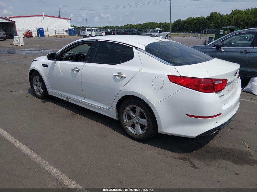 Vin: 5xxgm4a71fg506546, lot: 45962939, kia optima lx 20153