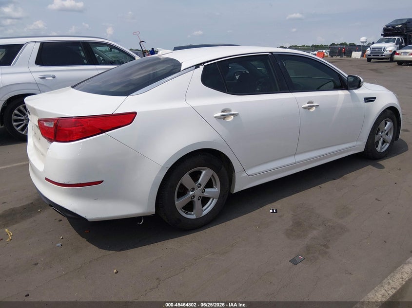 Vin: 5xxgm4a71fg506546, lot: 45962939, kia optima lx 20154