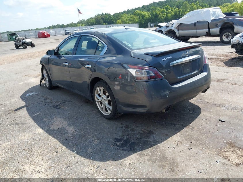 Vin: 1n4aa5ap8cc861512, lot: 45962967, nissan maxima 3.5 sv 20123