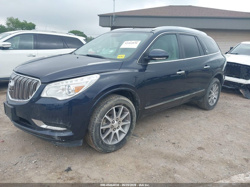 Vin: 5gakrakd7hj185868, lot: 45962973, buick enclave convenience 20172