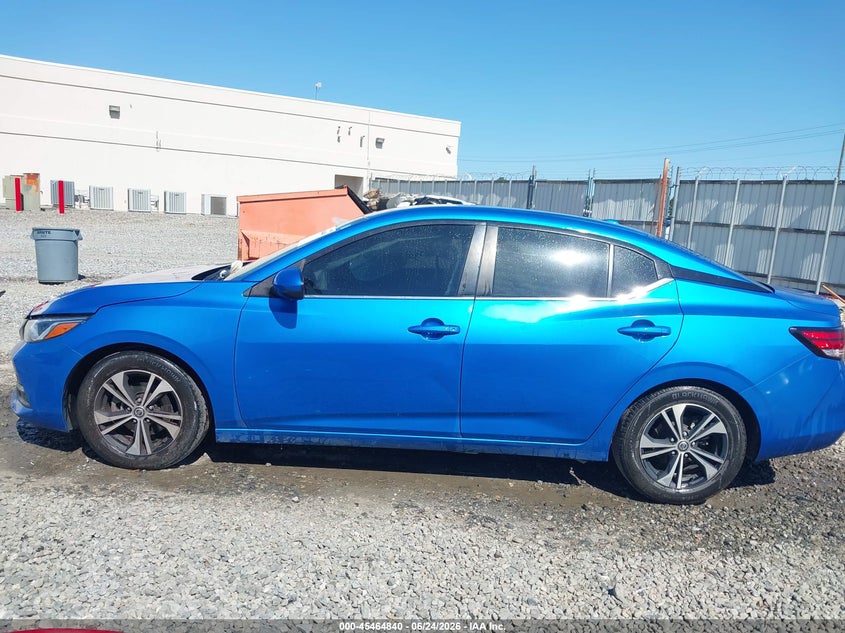 NISSAN SENTRA 2021 VIN 3N1AB8CV3MY223734