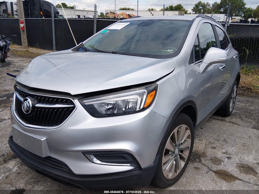Vin: kl4cjasb4hb074918, lot: 45963013, buick encore preferred 20172