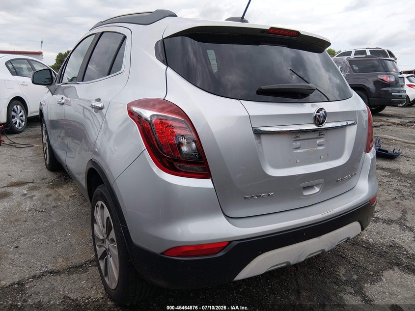 Vin: kl4cjasb4hb074918, lot: 45963013, buick encore preferred 20173