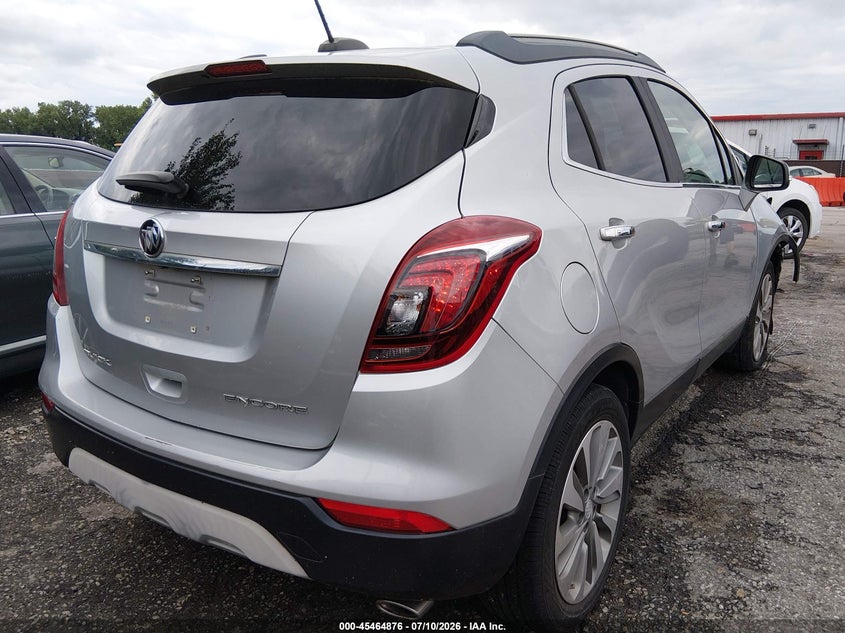 Vin: kl4cjasb4hb074918, lot: 45963013, buick encore preferred 20174