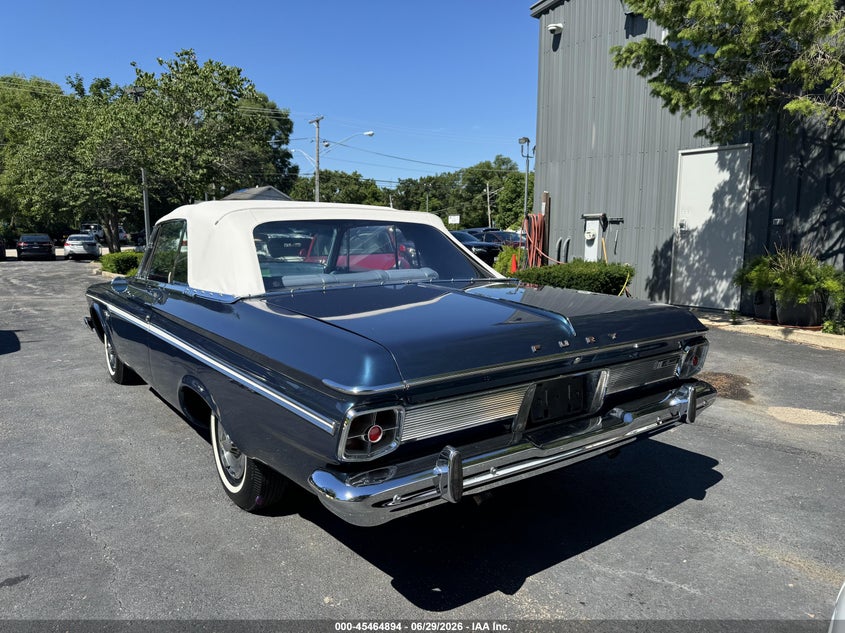 1963 PLYMOUTH FURY auction photo 3