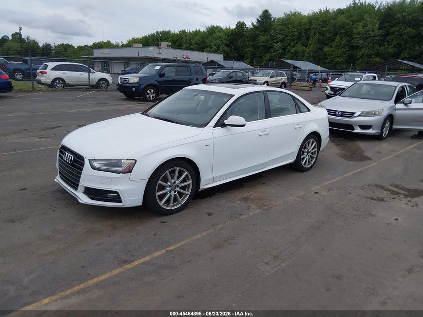 Vin: wauefafl3gn008065, lot: 45963032, audi a4 premium plus 20162