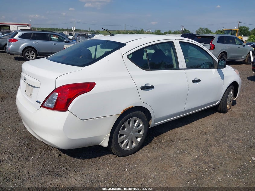 Vin: 3n1cn7ap0el835659, lot: 45963043, nissan versa s 20144