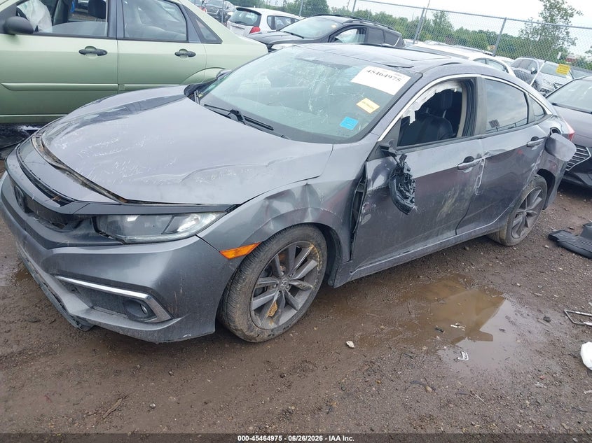 2020 Honda Civic Ex-L 19XFC1F74LE216375 photo 1