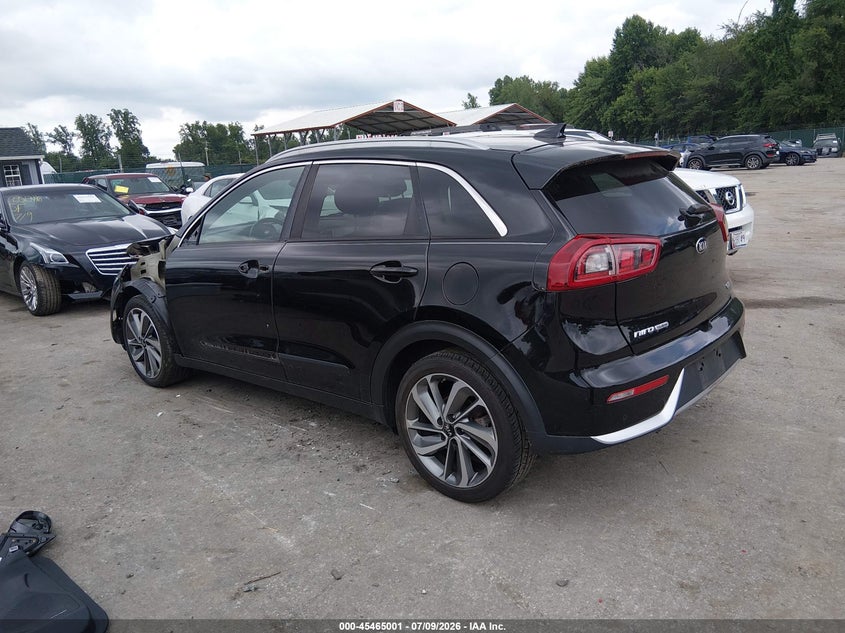 Vin: kndce3lcxh5083375, lot: 45963138, kia niro touring 20173