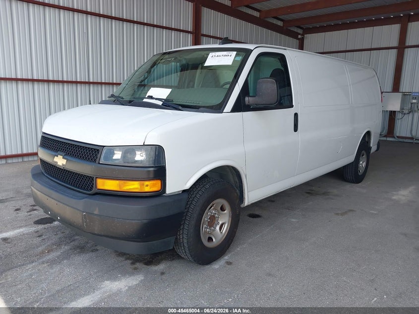Vin: 1gcwgbfpxp1116090, lot: 45963141, chevrolet express cargo rwd 2500 extended wheelbase wt 20232
